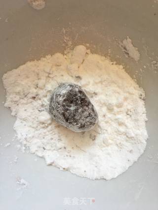 巧克力裂纹饼干的做法步骤：8