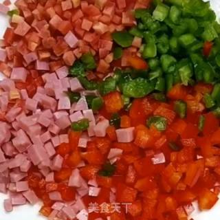 土豆蔬菜鸡蛋饼的做法步骤：3