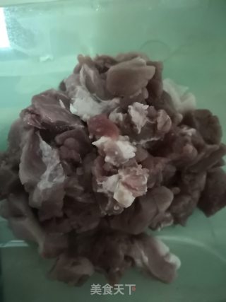 菠萝咕噜肉的做法步骤：3