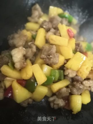 菠萝咕噜肉的做法步骤：6