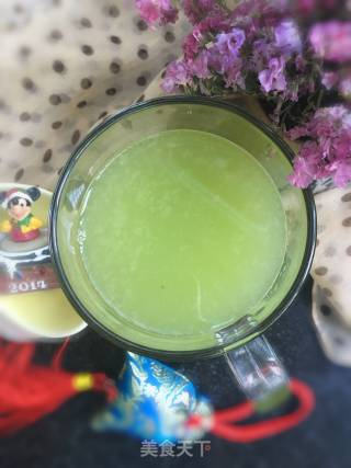 酥梨包菜汁的做法步骤：7