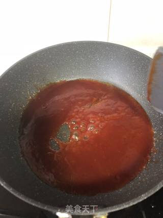 菊花鱼（糖醋鲈鱼）的做法步骤：8