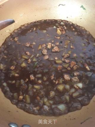 土豆肉丁炸酱面的做法步骤：6