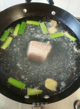 凉拌白肉的做法步骤：2