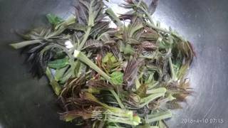 炸香椿芽的做法步骤：1