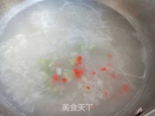 西芹腰果粥的做法步骤：9