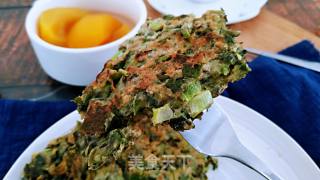 香椿芽煎饼的做法步骤：10
