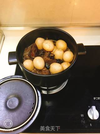 酱牛肉和卤鸡蛋的做法步骤：7