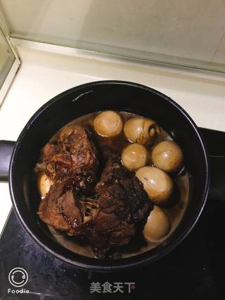 酱牛肉和卤鸡蛋的做法步骤：8