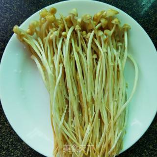 金针菇蒸粉丝的做法步骤：2