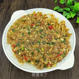 金针菇蒸粉丝的做法步骤：11