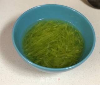 油淋三丝的做法步骤：3