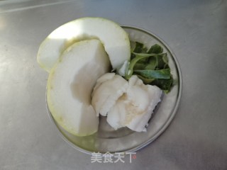 火腿炒冬瓜的做法步骤：1