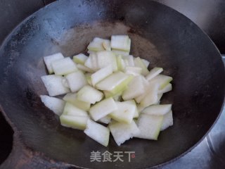 火腿炒冬瓜的做法步骤：6