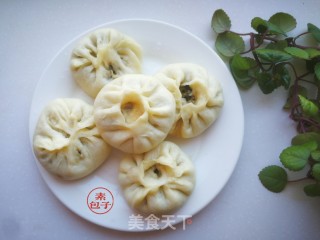 韭菜鸡蛋包子的做法步骤：13