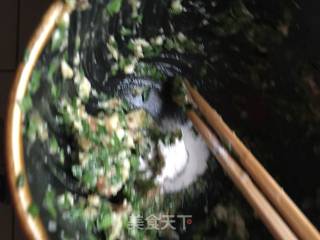 韭菜鸡蛋饼的做法步骤：7