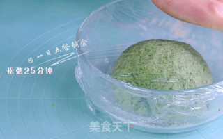 树叶蒸饺的做法步骤：4