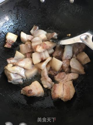 干豆角烧肉的做法步骤：5