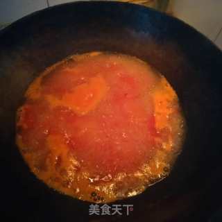 西红柿疙瘩汤又名珍珠汤（懒人少油版）的做法步骤：8