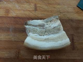 大头菜回锅肉的做法步骤：2
