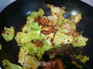 大头菜回锅肉的做法步骤：11
