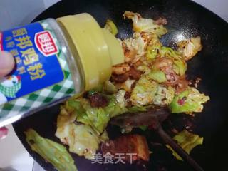 大头菜回锅肉的做法步骤：12