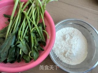 菜汁面条的做法步骤：1