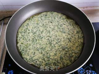 韭菜鸡蛋饼的做法步骤：5