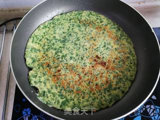 韭菜鸡蛋饼的做法步骤：6