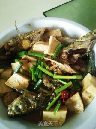 黄甲鱼烧豆腐的做法步骤：7