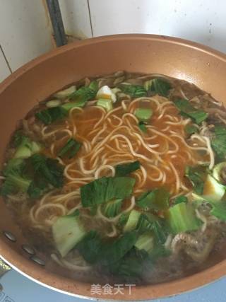 榨菜肉丝面的做法步骤：6