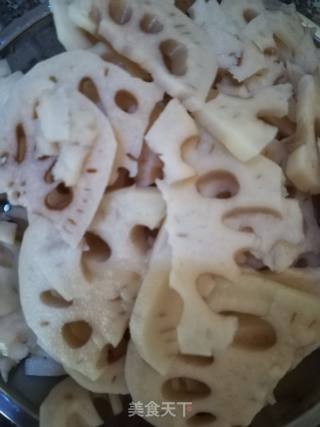 清炒藕片的做法步骤：3