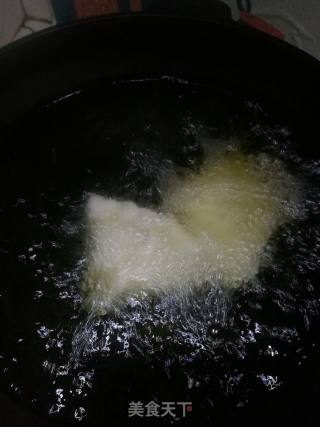 炸菜角的做法步骤：7
