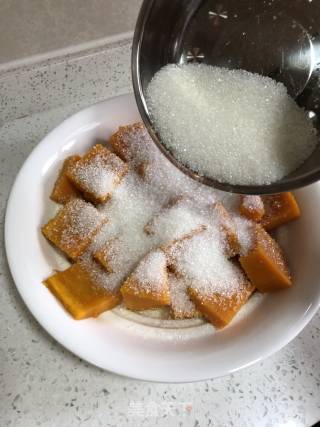 花样豆沙南瓜饼的做法步骤：3