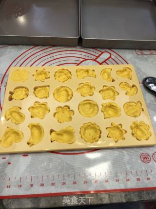 花样豆沙南瓜饼的做法步骤：9