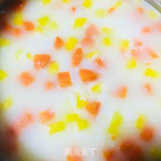 胡萝卜骨头汤粥的做法步骤：5