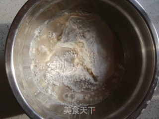 小白菜鸡蛋虾皮包子的做法步骤：4