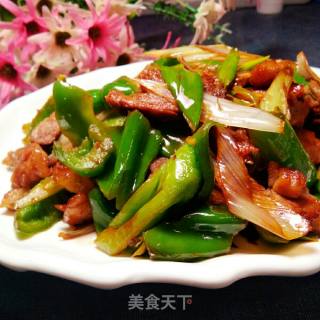 炒猪头肉的做法步骤：4