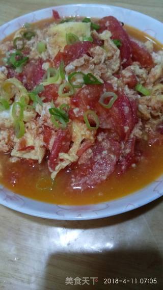 西红柿炒蛋的做法步骤：7