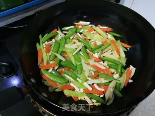 鲜蔬拌面的做法步骤：3