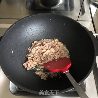 竹笋肉丝的做法步骤：6