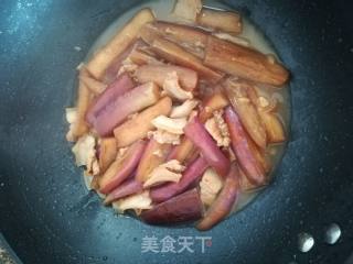 五花肉炒茄子的做法步骤：8