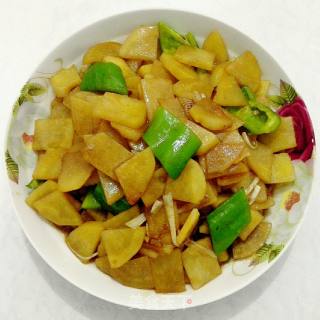 青椒土豆片的做法步骤：9