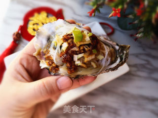 蒜蓉生蚝的做法步骤：11