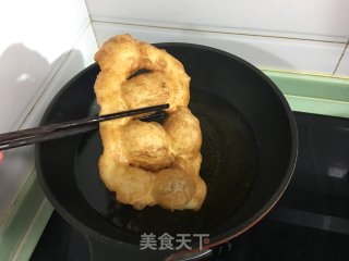 简单早餐—油饼（酵母版）的做法步骤：16