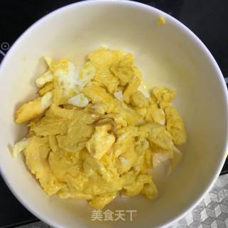 苦瓜炒鸡蛋的做法步骤：3