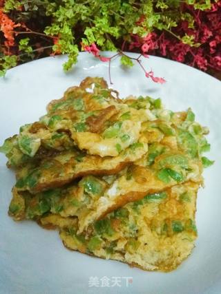 鸡蛋尖椒饼的做法步骤：6