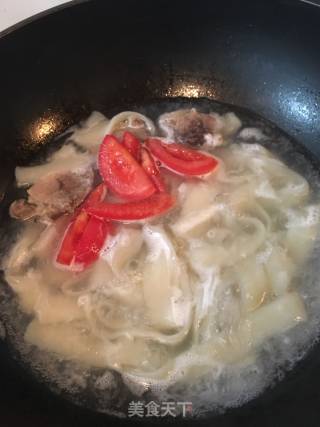 肉汤牛筋面的做法步骤：7
