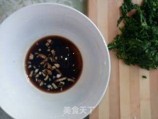 凉拌荠菜的做法步骤：4