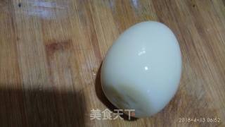 蒜苗拌鹅蛋的做法步骤：3